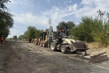 В Новотроицке обновляют более 3 км дорог